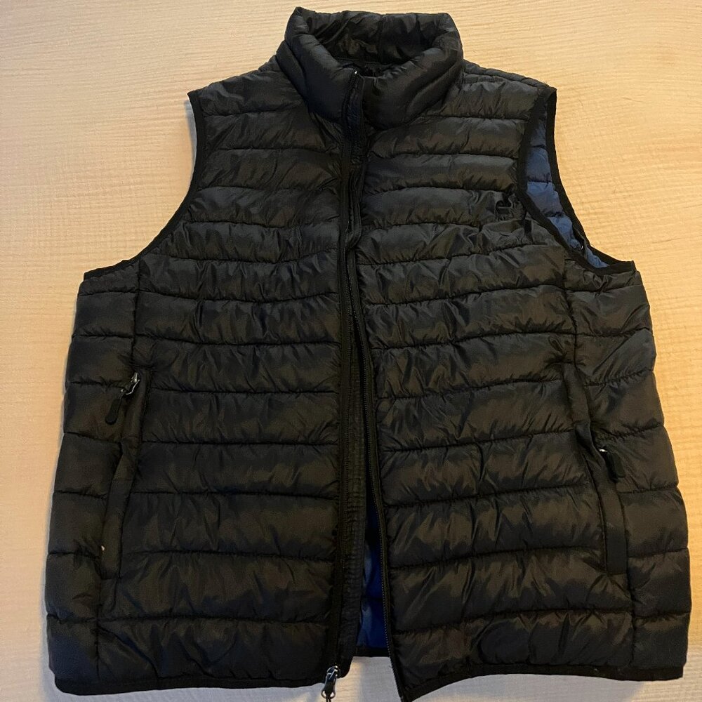 Club Room Packable Vest - Medium, Black